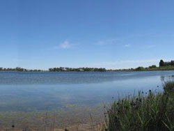 Round Lake in north-central Victoria